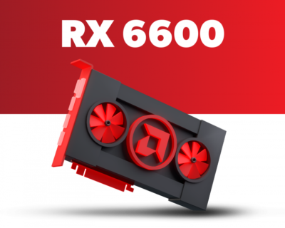 AMD RX 6600 Cartoon